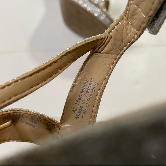 Naturalizer 4” Dianna Sparkly Heel Shoes Formal Wedding Guest/Wedding Size 9 - Picture 10 of 11